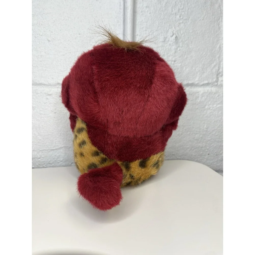 NWT Banana Chitan Sekiguchi Monchhichi Monkey Plush Dark‎ Red Burgundy 1991
